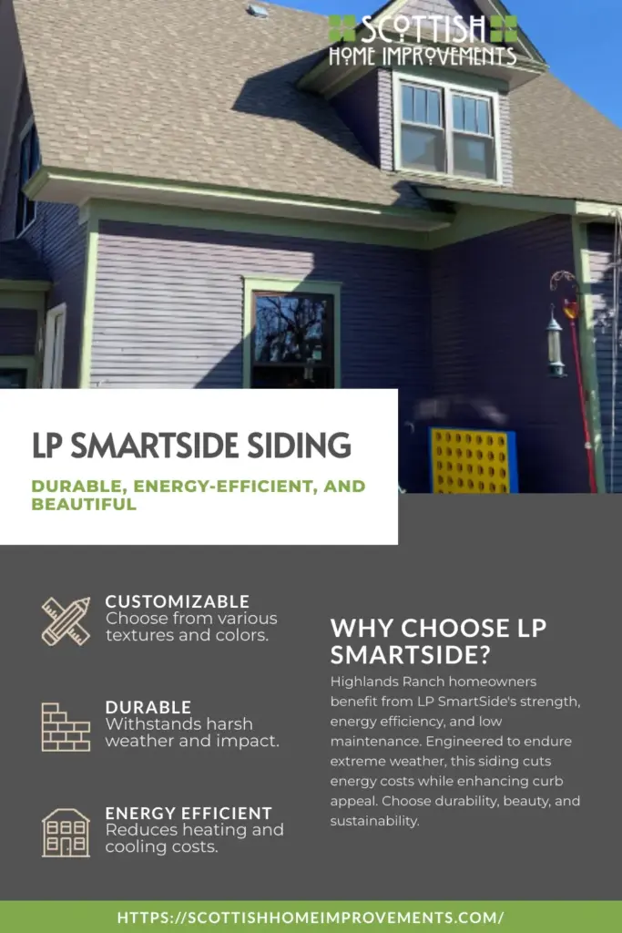 LP SmartSide Siding in Highlands Ranch: Energy Benefits - Scottish Home